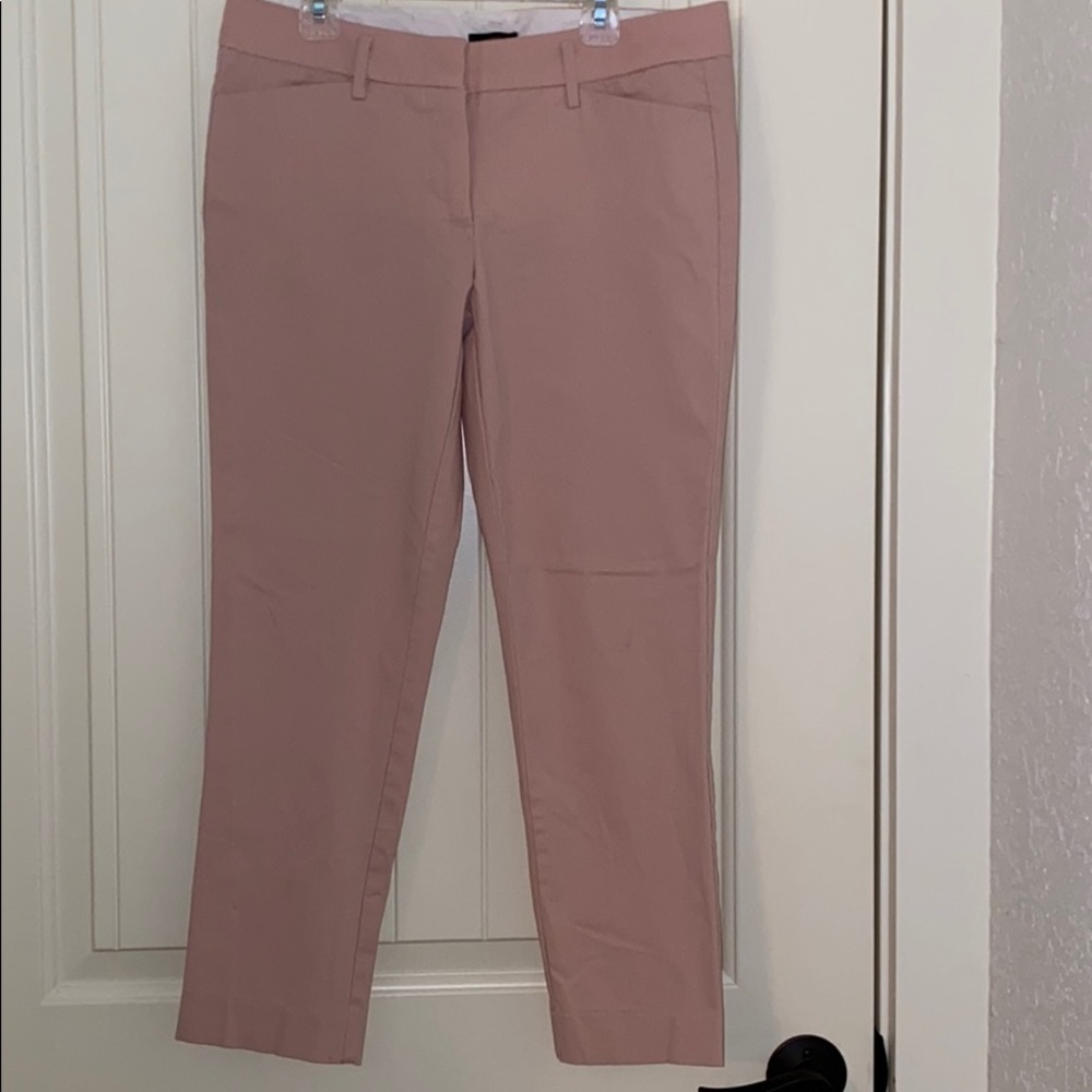 Pretty in Pink ankle cropped slacks. 4P